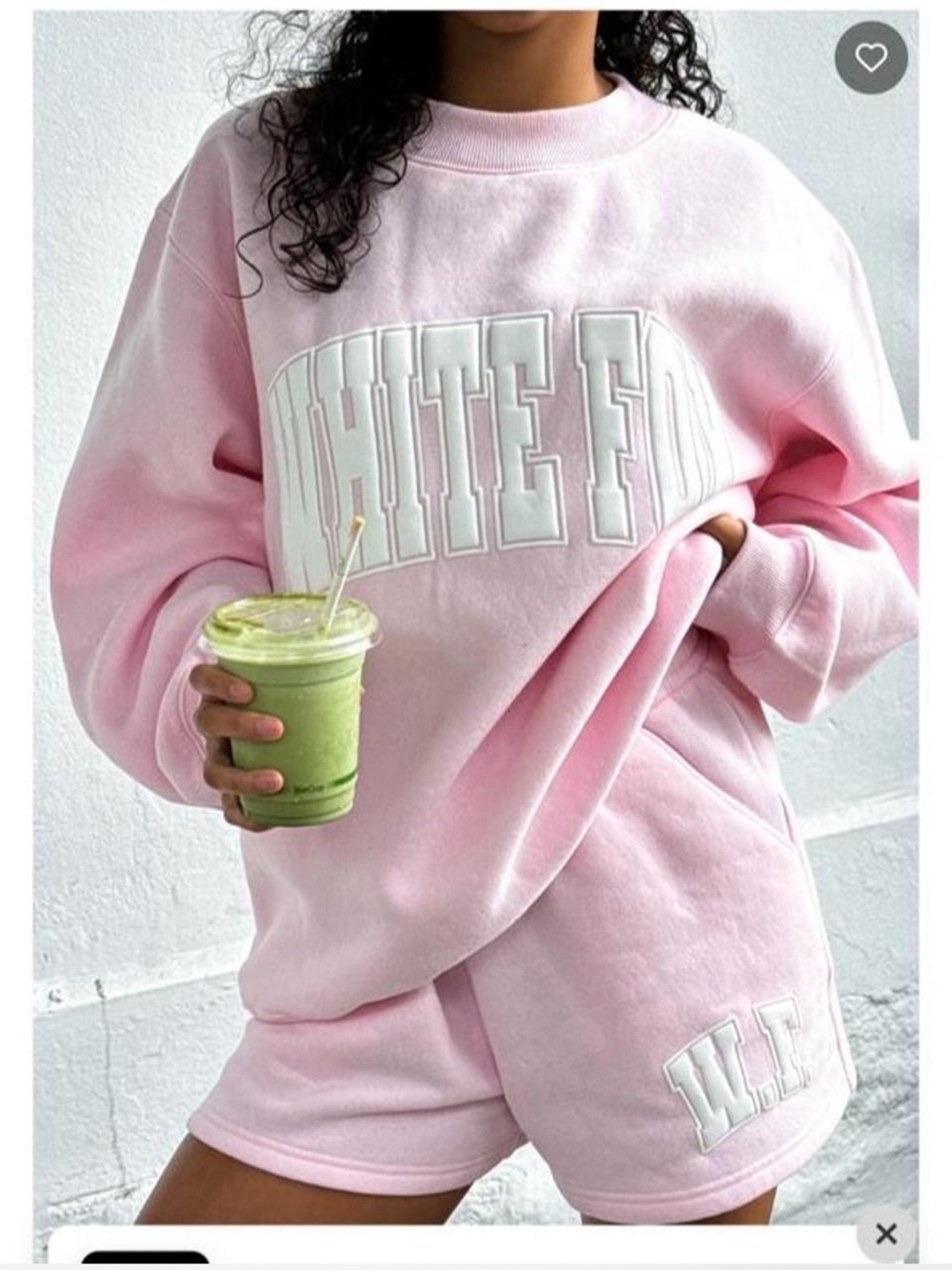 WHITE FOX CREWNECK